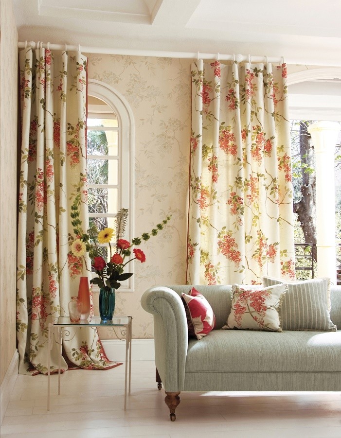 Custom shop made curtains